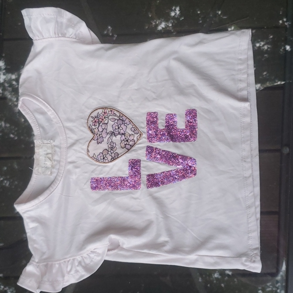 Between Love Shortsleeve Top-4T - Picture 2 of 7